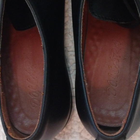 Like New Dolcara Black Wholecut Leather Shoes 10.5 US = 44 EU - Picture 8 of 15